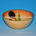 Creative design ceramic bowl ceramic olive bowl for sale